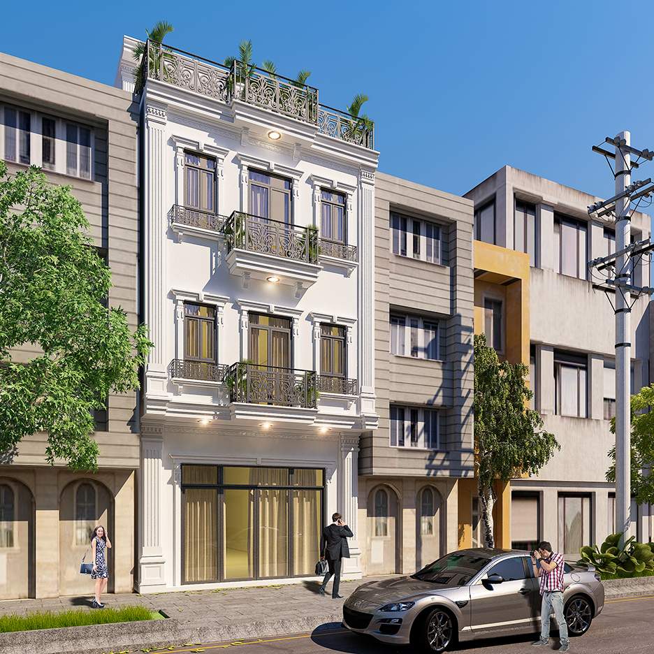 Mẫu thiết kế nhà phố 6×18 quận 9 – Xây Dựng 05