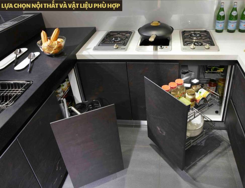 7 Quy tắc thiết kế phòng bếp nhà 3 tầng 80m2 - XÂY NHÀ ĐẸP