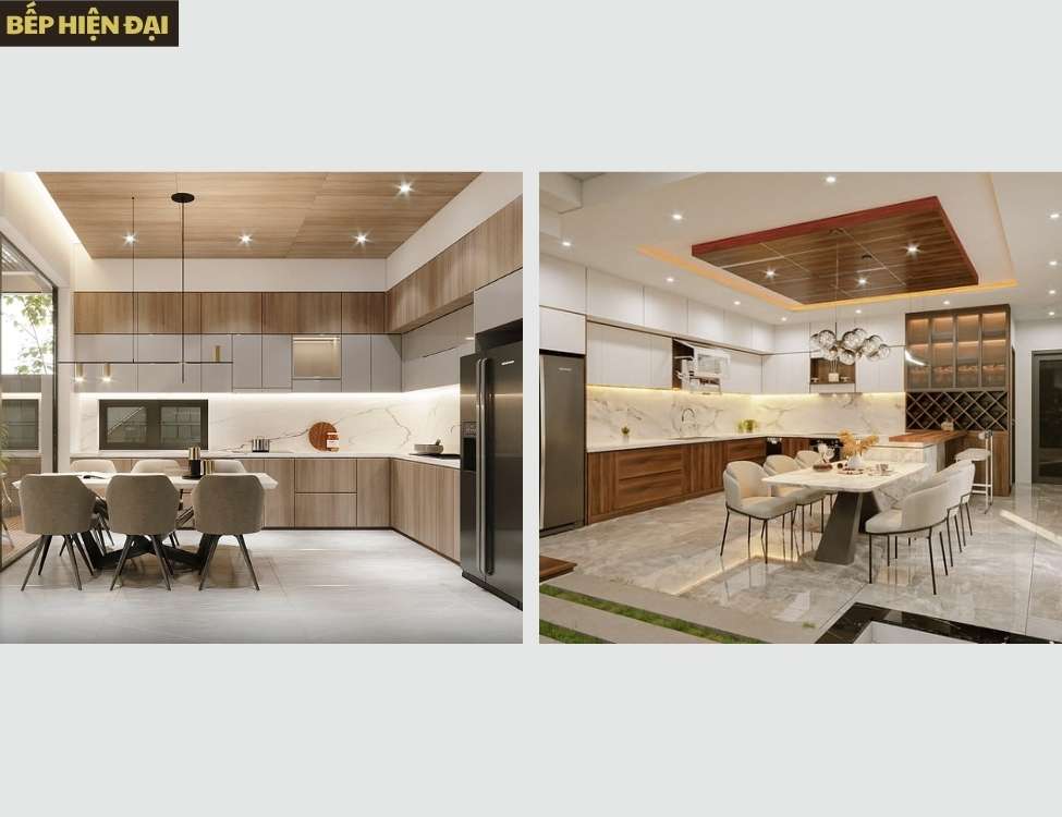 7 Quy tắc thiết kế phòng bếp nhà 3 tầng 80m2 - XÂY NHÀ ĐẸP